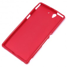 Чехол накладка для Sony Xperia Z (L36H) красный