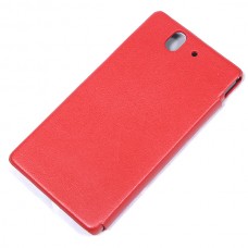 Чехол Nillkin Leather Case для Sony Xperia Z (красный)