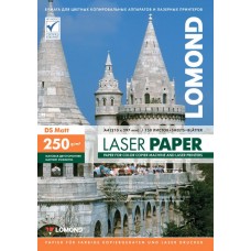 Фотобумага двухсторонняя матовая для лазерной печати Lomond 250 г/м2, A3, 150 л (0300431)
