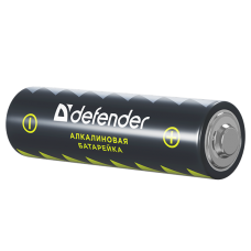 Батарейка алкалиновая Defender LR6-4F AA