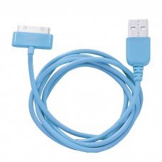 Кабель CBR Rainbow C Blue 30-pin, 1м