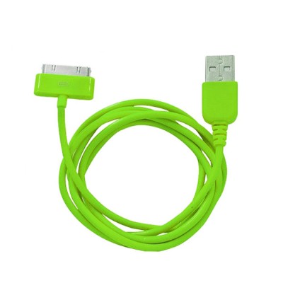 Кабель CBR Rainbow C Green 30-pin, 1м