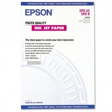 Фотобумага матовая Epson Photo Quality Ink Jet Paper 105 г/м2, A3, 100л (C13S041069)