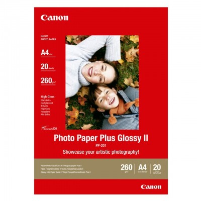 Фотобумага глянцевая Canon PP-201 260-275г/м2, A4 20л (2311B019)