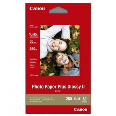 Фотобумага глянцевая Canon PP-201 260г/м2, A6 50л (2311B003)