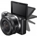 Фотоаппарат со сменной оптикой Sony Alpha A5000 Kit 16-50mm + 55-210mm (черный)