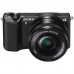 Фотоаппарат со сменной оптикой Sony Alpha A5100 Kit 16-50mm + 55-210mm (черный)