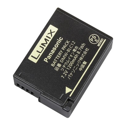Аккумулятор Panasonic DMW-BLC12E / BP-BC12 для Lumix DMC-FZ1000, DMC-FZ200, DMC-FZ300, DMC-G6, DMC-G5, DMC-GH2, DMC-GH2S, DMC-GX8, DMC-G7K