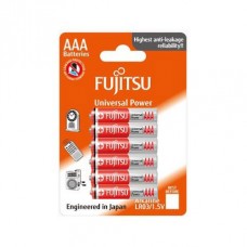 Батареи щелочные Fujitsu LR03(6B)FU-W-FI, 6шт, ААА