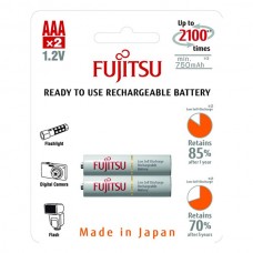 Батареи щелочные Fujitsu HR-4UTCEU(2B) AAA 750 mAh (2шт)