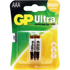 Батарейка GP Ultra Alkaline 24AU-CR2 (LR03 AAA) упаковка 2 шт.
