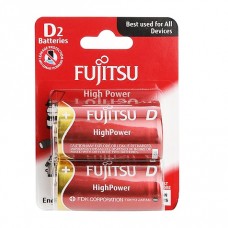 Батареи щелочные Fujitsu LR20(2B)FH-W-W, 2 шт