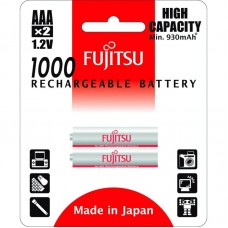 Аккумуляторы Fujitsu HR-4UAEU(2B) 1000 mAh, 2 шт, AAA