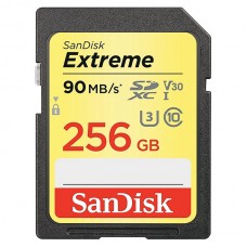 Карта памяти 256GB SanDisk Extreme SDXC Class 10 UHS-I 90 MB/s (SDSDXVF-256G-GNCIN)