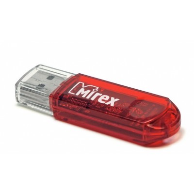Флеш накопитель 4GB Mirex Elf, USB 2.0, Красный (13600-FMURDE04)