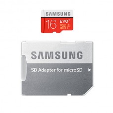 Карта памяти 16GB Samsung EVO Plus MicroSDHC Class 10 UHS-I 80MB/s (MB-MC16DA/RU)
