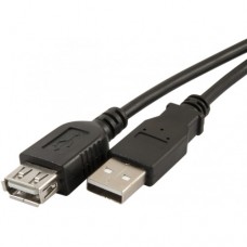 Кабель Prolike USB 2.0 AM-AF 1,8 м