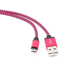 Кабель USB 2.0 Cablexpert AM/microBM 5P, 1м (фиолетовый)