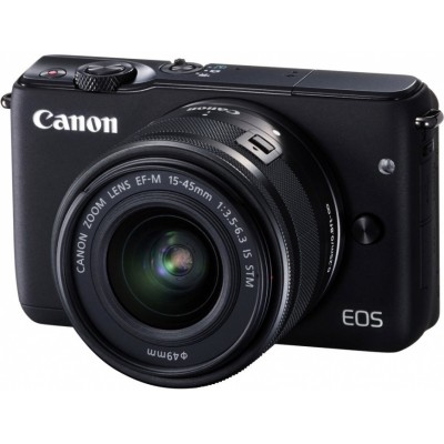 Фотоаппарат со сменной оптикой Canon EOS M10 Kit 15-45mm IS STM (черный)
