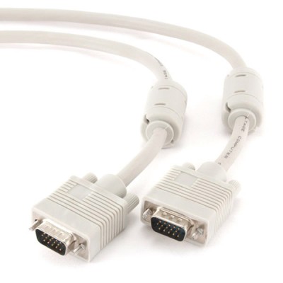 Кабель VGA Premium Cablexpert CC-PPVGA-5M, 15M/15M, 5м