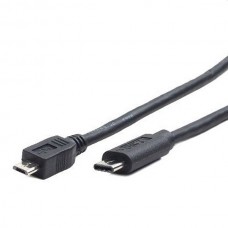 Кабель USB Cablexpert, USB 2.0 microBM/USB3.1 Type C, 1м 