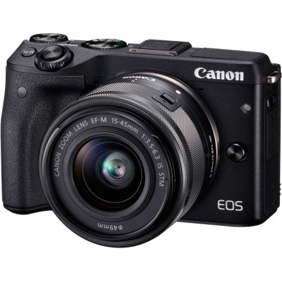 Фотоаппарат со сменной оптикой Canon EOS M3 Kit 15-45 IS STM (черный)