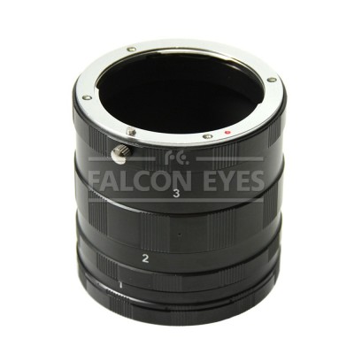 Набор удлинительных колец Falcon Eyes на Sony MA для макросъемки