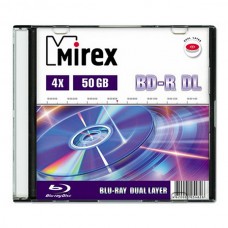 Диск Mirex BD-R 50GB 4x Slim Case (UL141005A4S)