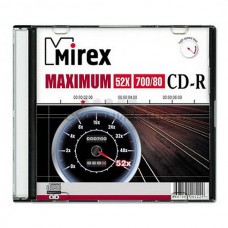 Диск Mirex CD-R 700MB 52x Maximum Jewel Case