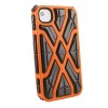 Противоударный чехол X-Protect G-Form для iPhone 4S (оранжевый)