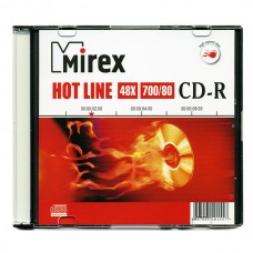 Диск Mirex CD-R 700MB 48x Hotline Slim Case 5шт (UL120050A8F)