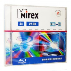 Диск Mirex BD-R 25GB 4x Slim Case