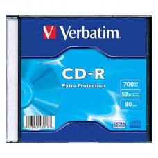 Диск Verbatim CD-R 700 Mb 52x Slim Case