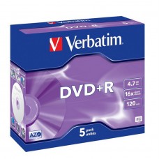 Диск Verbatim DVD-R 4.7 GB 16x, Jewel Case