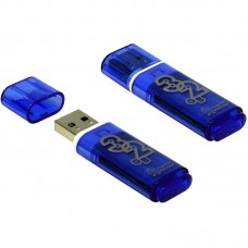Флеш накопитель 32GB SmartBuy Glossy USB 3.0 (Dark Blue)