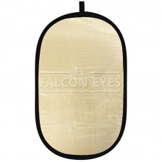 Лайт-диск Falcon Eyes RFR-4066M золотой/серебряный в полоску, 102x168 см