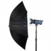 Фотозонт белый отражающий Falcon Eyes UR-60WB 122 см