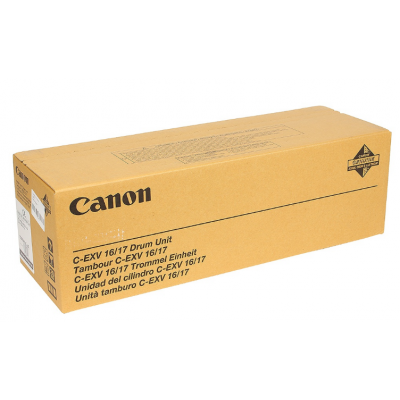 Фотобарабан Canon C-EXV 16/17Bk для iR-C5180 / 5180i / 5185i / 4580 / 4580i / 4080 / 4080i /CLC-4040 / 5151. Чёрный. 70000 страниц.