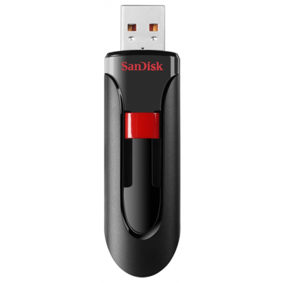 Флеш накопитель 256GB SanDisk CZ60 Cruzer Blade Glide, USB 2.0, Black (SDCZ60-256G-B35)
