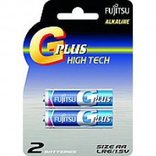 Батареи щелочные Fujitsu LR6GPLUS(2B), серии G plus, типа АА, 2 шт, (в блистере)