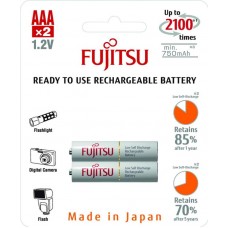 Аккумулятор Fujitsu HR-4UTCEX(2B) ААА, 750 мАч, 2 шт (в блистере)