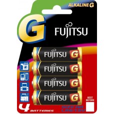 Батареи щелочные Fujitsu LR6G(4B), серии G, типа АА, 4 шт, (в блистере)