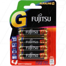 Батареи щелочные Fujitsu LR03G(4B), серии G, типа ААA, 4 шт, (в блистере)