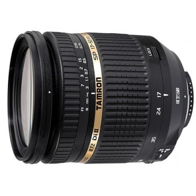 Объектив TAMRON SP AF 17-50мм F2.8 XR Di II VC (со стабилизатором) LD Aspherical [IF] для Nikon (с блендой)