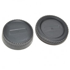 Комплект JJC L-R2 для Nikon: крышка для корпуса фотоаппарата + задняя крышка для объектива