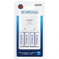 Зарядное устройство SANYO Eneloop MQN04-E-4-3UTGB + 4 аккумулятора AA 1900mAh