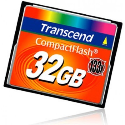Карта памяти Transcend Compact Flash 32GB 133x TS32GCF133
