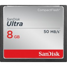 Карта памяти 8GB SanDisk Compact Flash Ultra 50MB/s (SDCFHS-008G-G46)