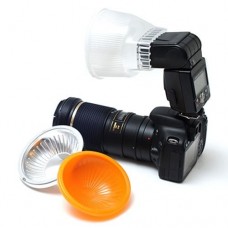 Рассеиватель Flama FL-FD2-0 для вспышки Canon Nikon SB-910, SONY F58AM прозрачный