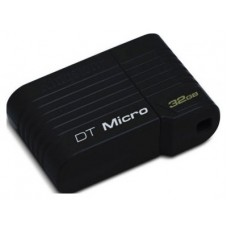 USB-накопитель 32GB Kingston DataTraveler Micro, черный (DTMCK/32GB)